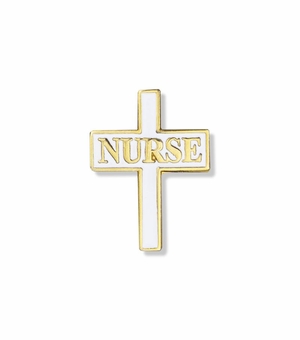 "I Have Called You By Name" Cross Lapel Pin | 1 1/8 Inch Bronzed Tone | Religious Gift, Tie Tack, Brooch - View #5